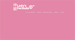 Desktop Screenshot of ladysformula2.com